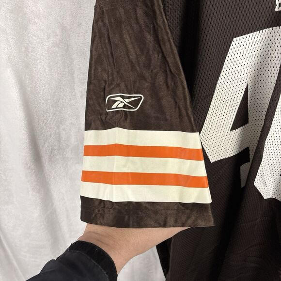 Reebok Cleveland Browns Peyton Hillis #40 Men's On-Field Jersey Size 2XL - Picture 6 of 11
